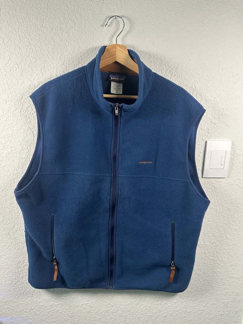 Men’s Patagonia Synchilla Fleece Vest Size XL Blue